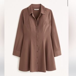 Abercrombie & Fitch Brown Mini Dress